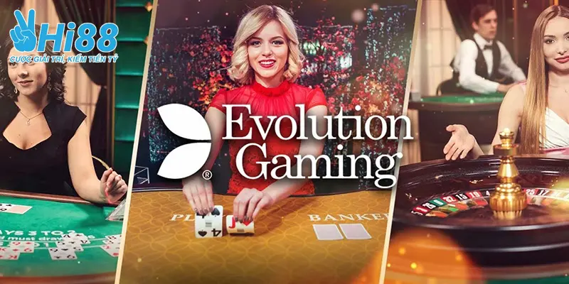 Trò chơi Baccarat tại Evolution casino tại Hi88