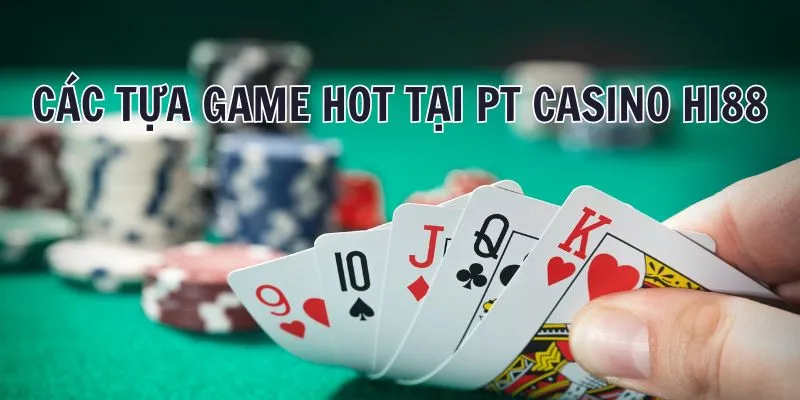 Trò chơi Live Casino tại Playtech casino