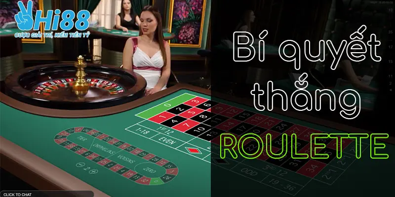 Hướng dẫn cách chơi Roulette Hi88