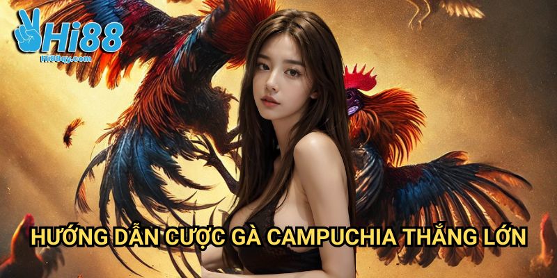 Hướng Dẫn Cược Gà Campuchia Thắng Lớn