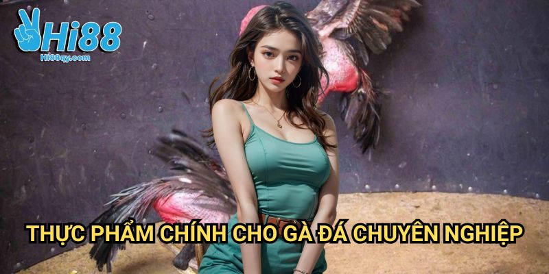 Thực Phẩm Chính Cho Gà Đá Chuyên Nghiệp